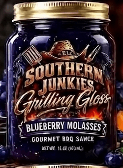Blueberry Molasses jar