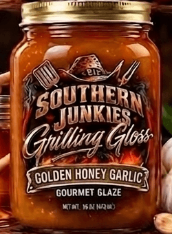 Golden Honey Garlic jar