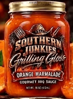 Orange Marmalade jar